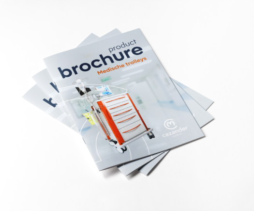 Nieuwe brochure voor Medische trolleys van Optiplan en Medstor
